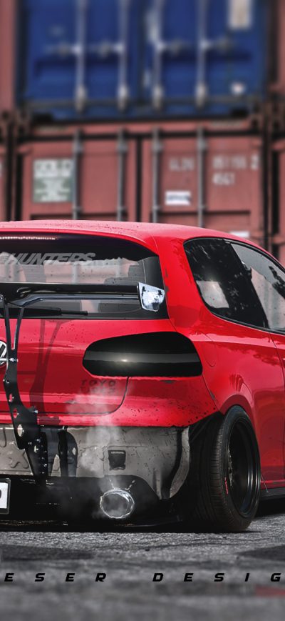 Fond d'écran iPhone Golf Gti Concept Art