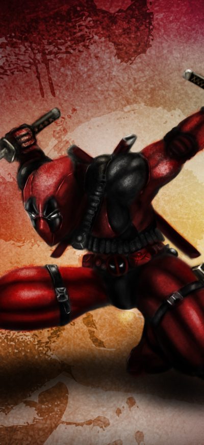 Fond d'écran iPhone 4k Deadpool Artwork