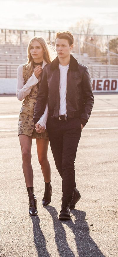Fond d'écran iPhone Ansel Elgort Teen Vogue