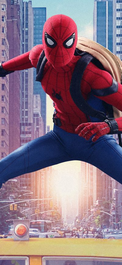 Fond d'écran iPhone Spiderman Homecoming Movie Poster