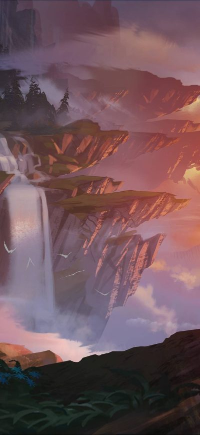 Fond d'écran iPhone Dauntless Phoenix Labs Video Game