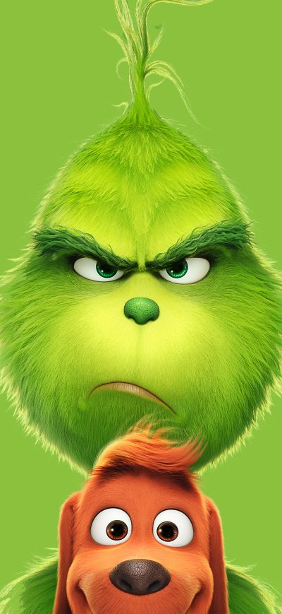 Fond d'écran iPhone The Grinch 2018 Poster 5k