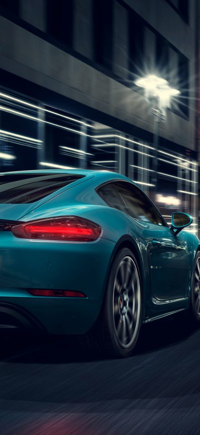 Fond d'écran iPhone Porsche Cayman S Rear