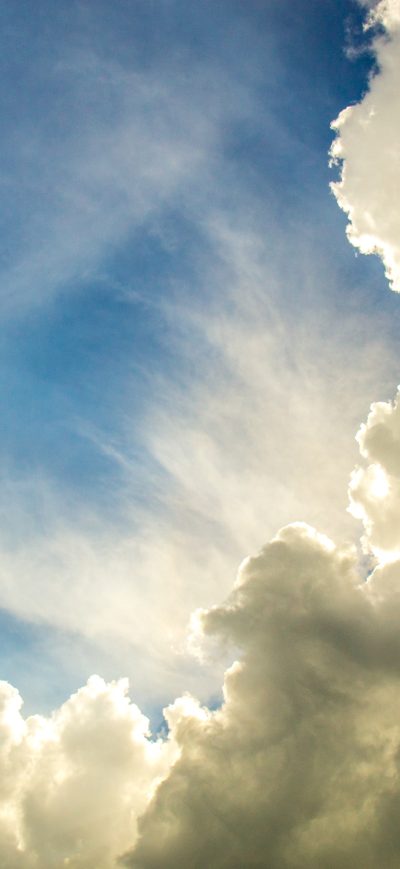 Fond d'écran iPhone Clean Clouds Sky 4k