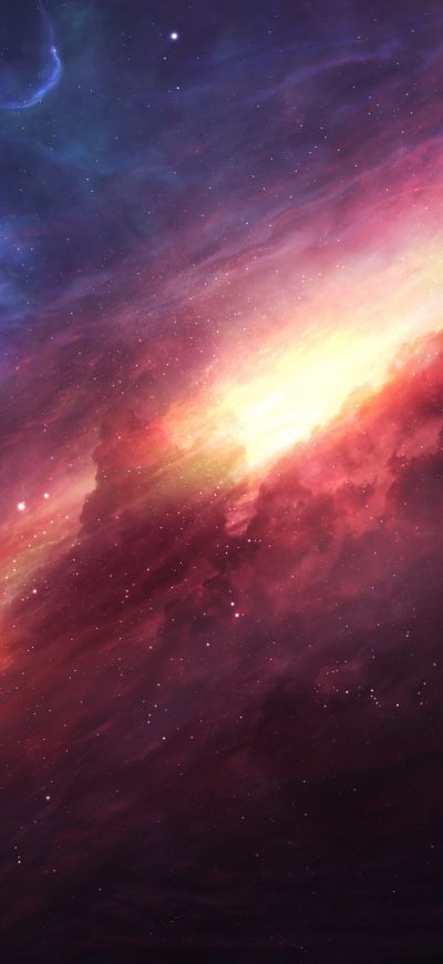 Fond d'écran Space Art 4k sur iPhone