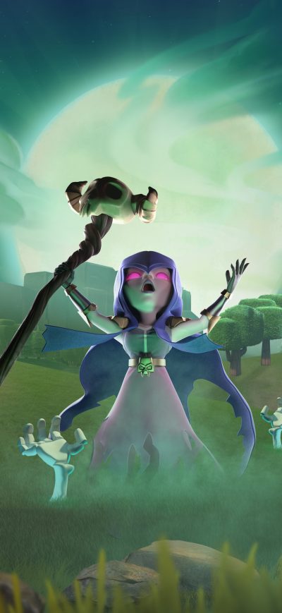 Fond d'écran iPhone Witch Clash Of Clans