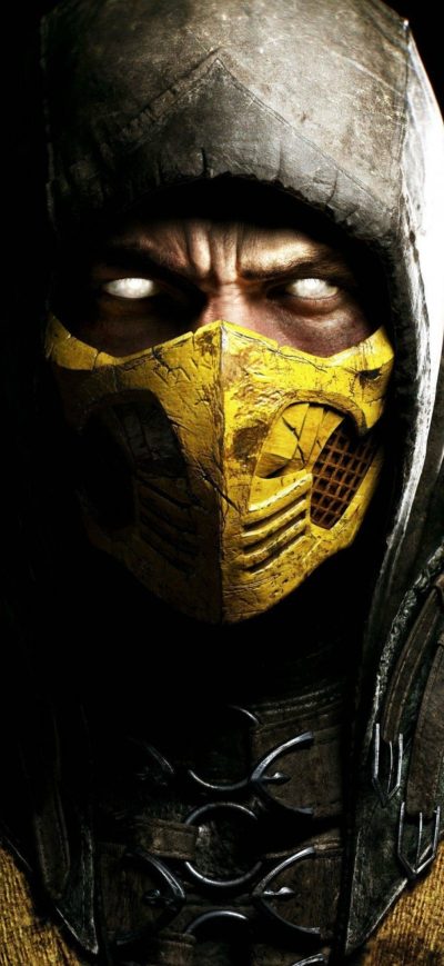 Fond d'écran iPhone Scorpion In Mortal Kombat
