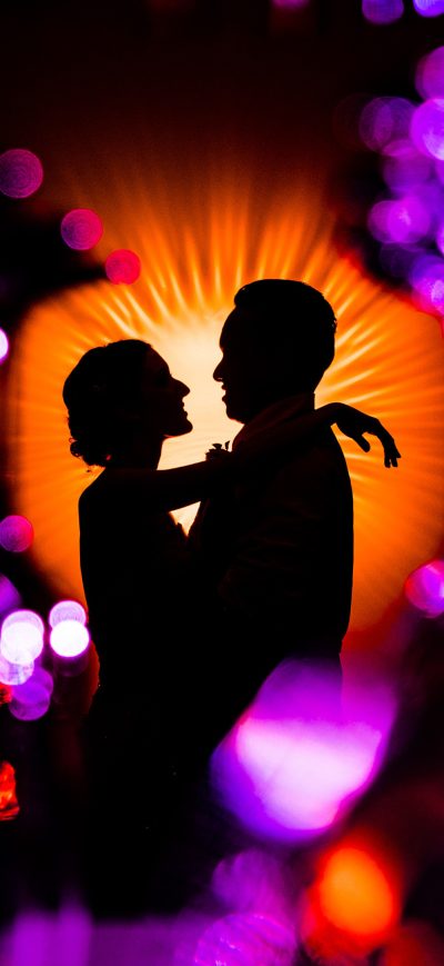 Fond d'écran iPhone Couple Love Silhouette