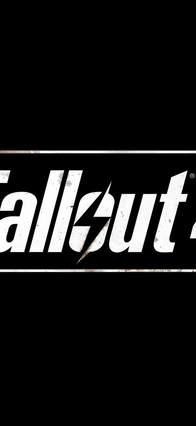 Fond d'écran iPhone Fallout 4 Logo 5k