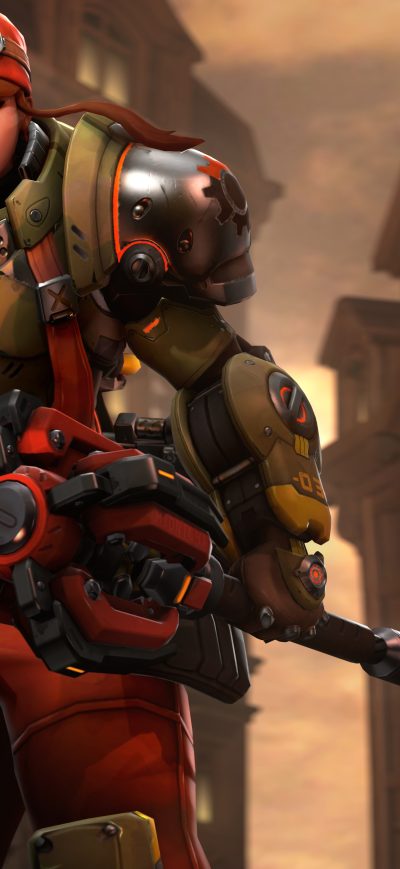 Fond d'écran iPhone Brigitte In Overwatch 5k