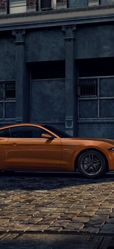 Fond d'écran iPhone Ford Mustang City Street