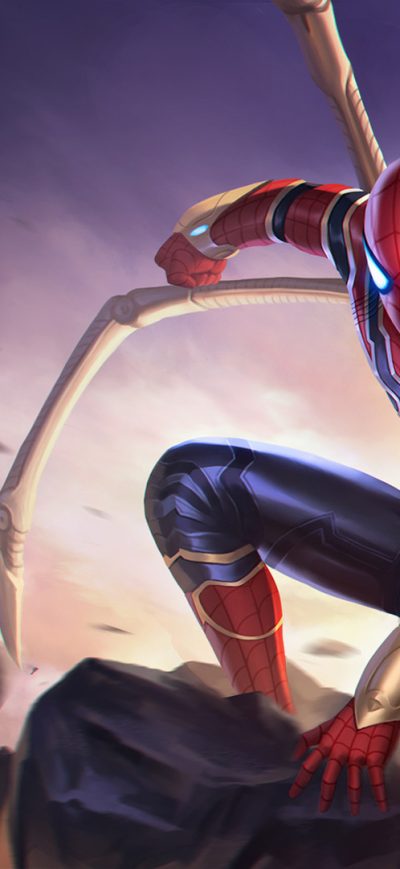 Fond d'écran iPhone Spider Infinity War