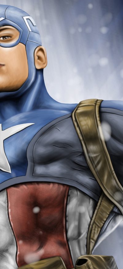 Fond d'écran iPhone Art Captain America
