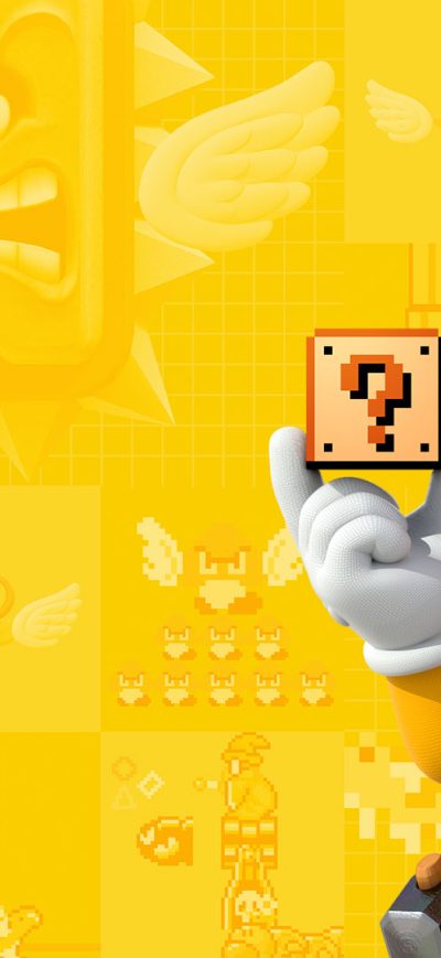 Fond d'écran iPhone Super Mario Maker