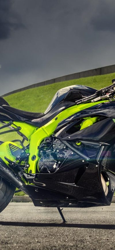 Fond d'écran iPhone Kawasaki Ninja ZX6R