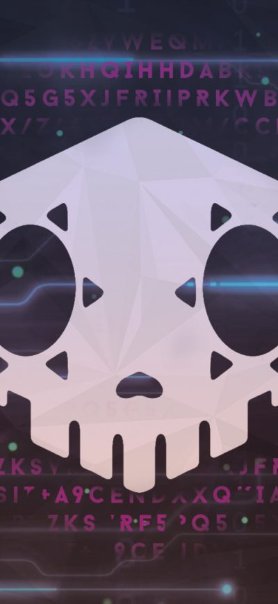 Fond d'écran iPhone Overwatch Sombra Logo