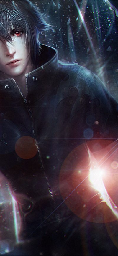 Fond d'écran iPhone Noctis Lucis Caelum Final Fantasy XV Artwork