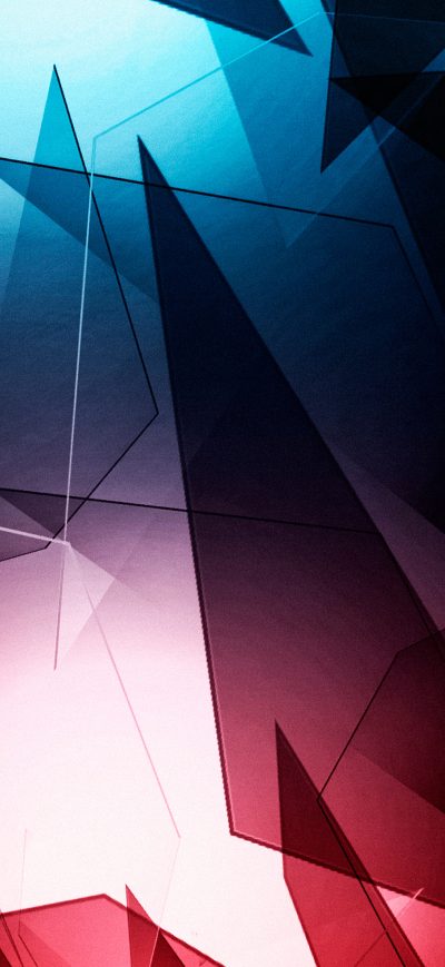 Fond d'écran iPhone Glass Shapes Sharp 4k