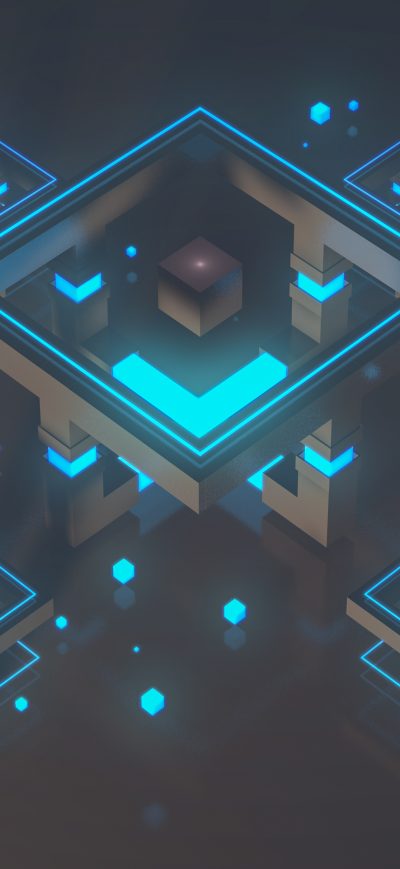 Fond d'écran iPhone New Generation Of Shapes 4k
