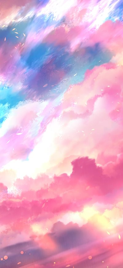 Fond d'écran iPhone Sakimori Twintails Dress Anime Girl 4k