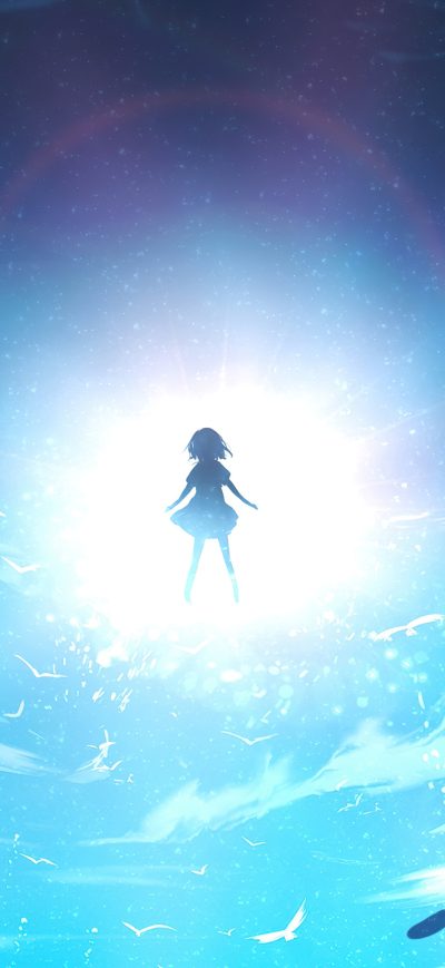 Fond d'écran iPhone Anime Girl Original Art 4k