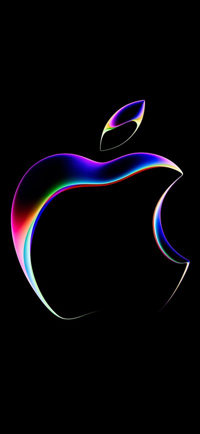 Fond d'écran iPhone WWDC23 Logo 8k