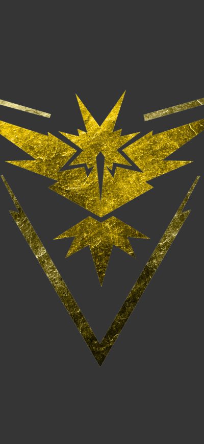 Fond d'écran iPhone Team Instinct Pokemon GO Art