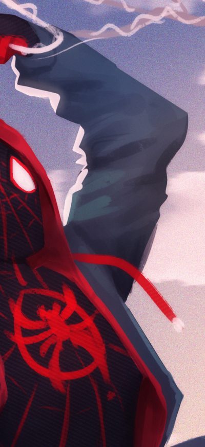 Fond d'écran iPhone Spider Man Miles Morales