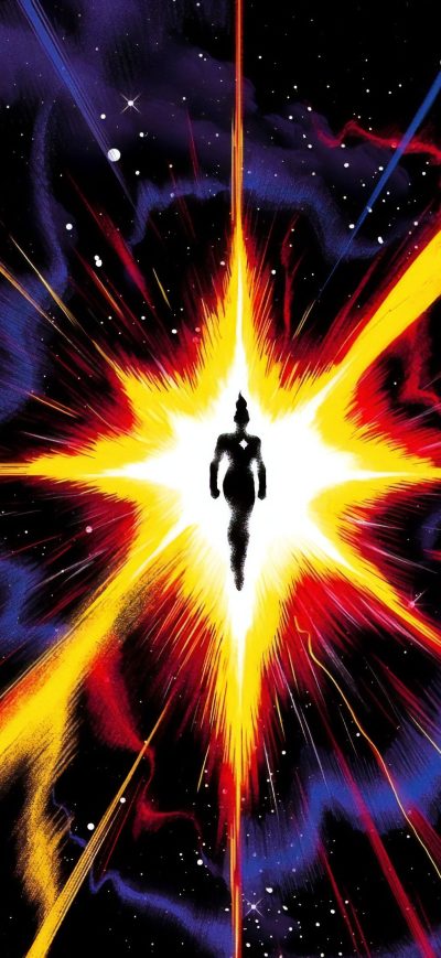 Fond d'écran iPhone Captain Marvel Movie 5k