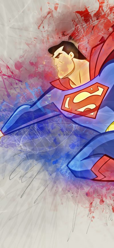 Fond d'écran iPhone Superman Artwork 4k