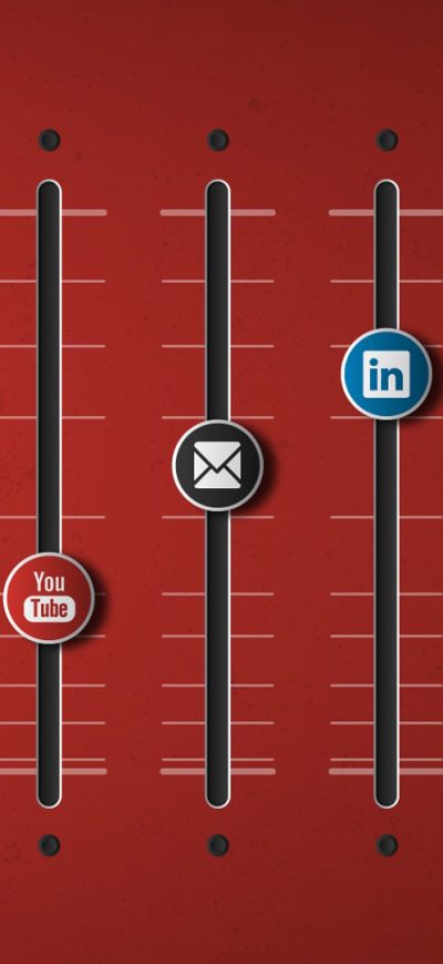 Fond d'écran iPhone Social Networks Equalizer