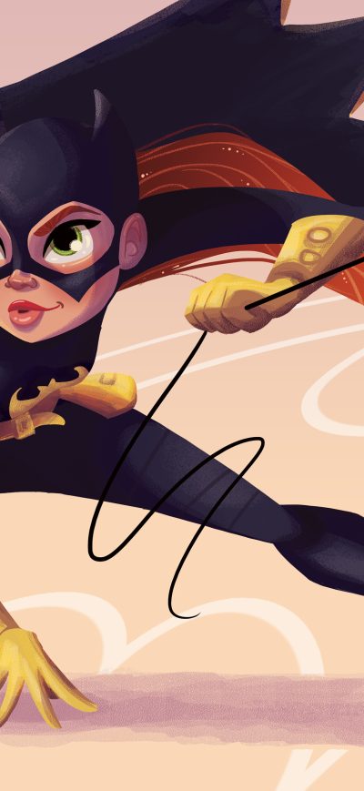 Fond d'écran iPhone Batgirl 4k Art