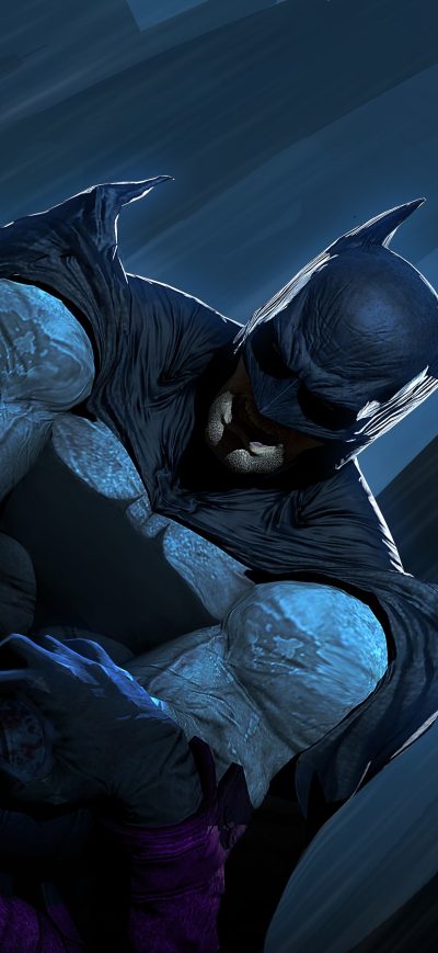 Fond d'écran iPhone Joker Vs Batman 4k