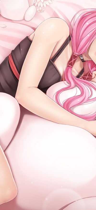 Fond d'écran iPhone Anime Girl Sleeping