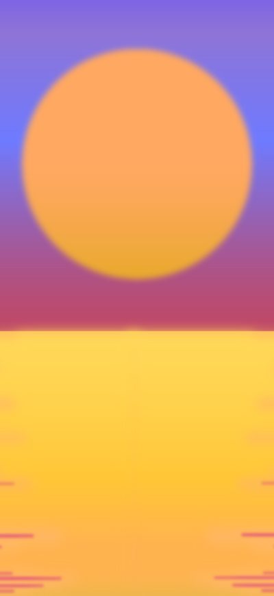 Fond d'écran iPhone Palm Trees Sun Vector Artwork 8k