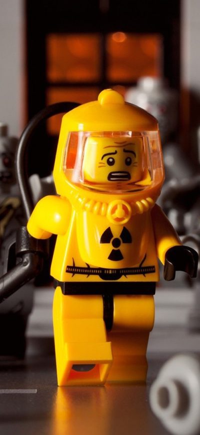 Fond d'écran Lego sur iPhone