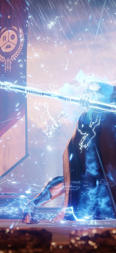 Fond d'écran iPhone Destiny 2 The Arcstrider Hunter