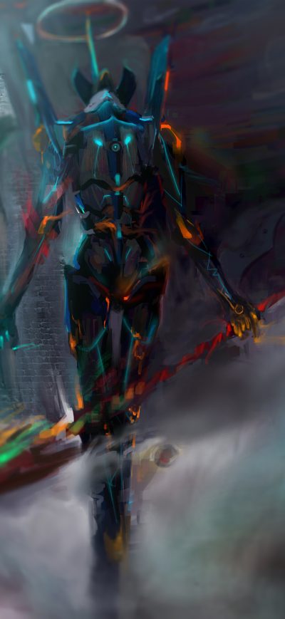 Fond d'écran iPhone Neon Genesis Evangelion 12k