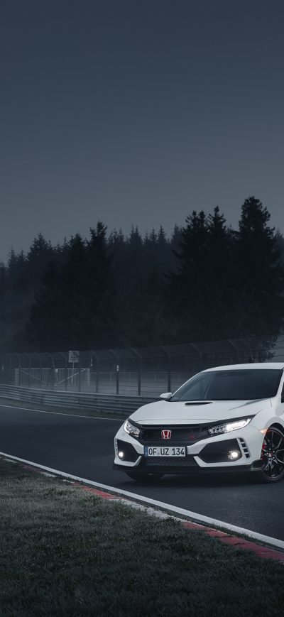 Fond d'écran iPhone 2018 Honda Civic Type R 4k