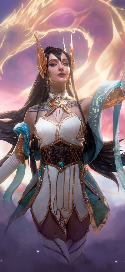 Fond d'écran iPhone Irelia League Of Legends Champion Cosplay