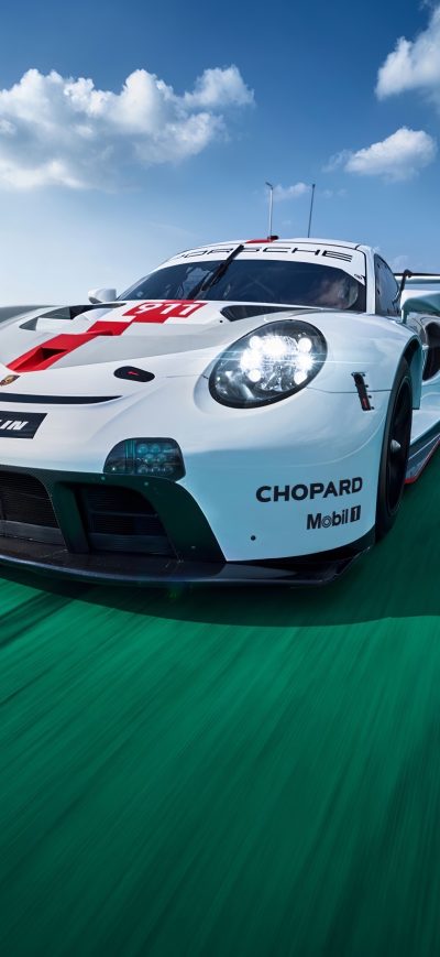 Fond d'écran iPhone Porsche 911 RSR 2020