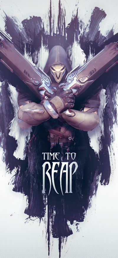 Fond d'écran iPhone 2022 Reaper Overwatch 5k