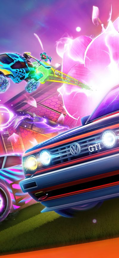Fond d'écran iPhone Rocket League Racing 2023