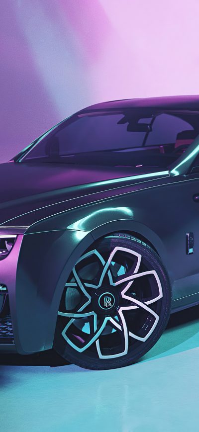 Fond d'écran iPhone Rolls Royce Wraith 2022