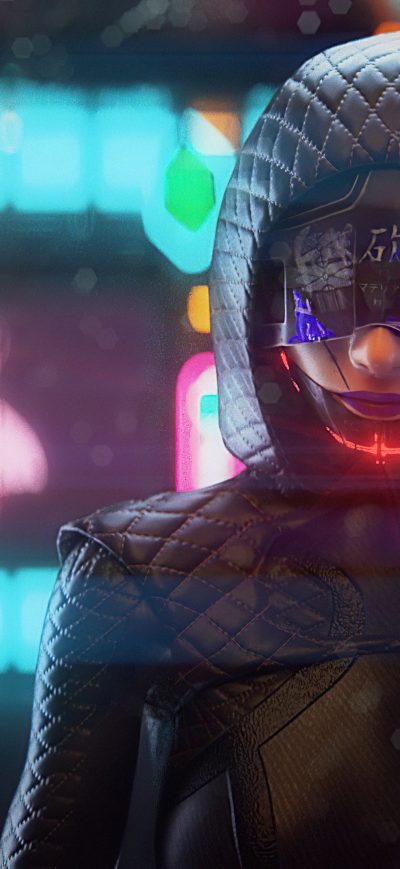 Fond d'écran iPhone High Tech Scifi Girl 4k