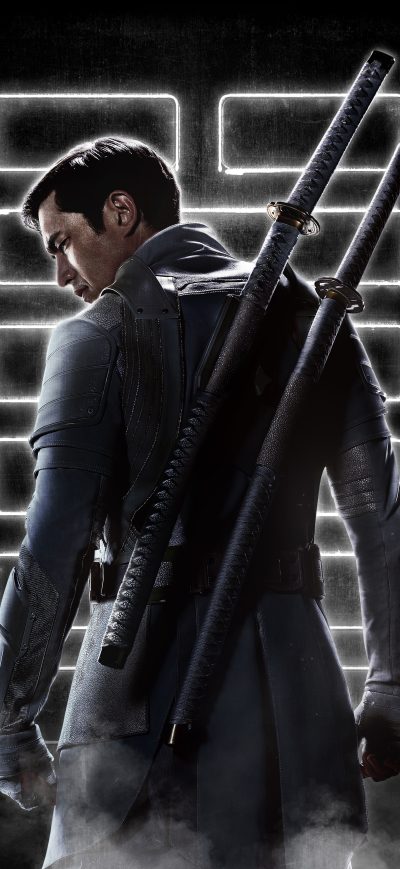 Fond d'écran iPhone Andrew Koji As Storm Shadow In Snake Eyes 8k