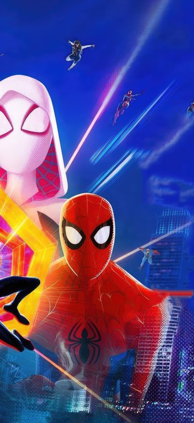Fond d'écran iPhone Spider Man Across The Spider Verse 4k