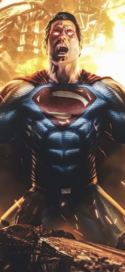 Fond d'écran iPhone Superman And Darkseid Zack Snyders Justice League 5k