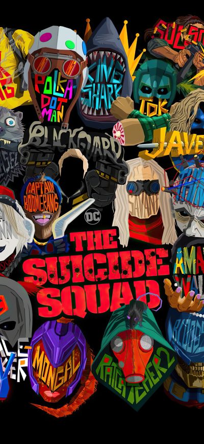 Fond d'écran iPhone The Suicide Squad Dark Poster 5k