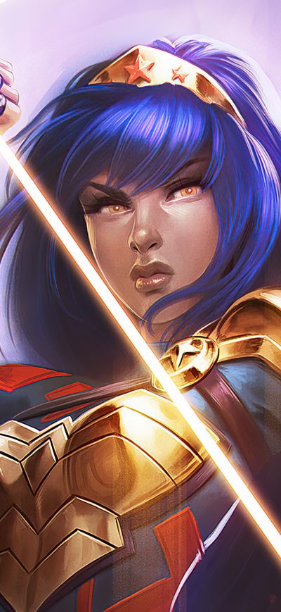 Fond d'écran iPhone Brazilian Wonder Woman 4k
